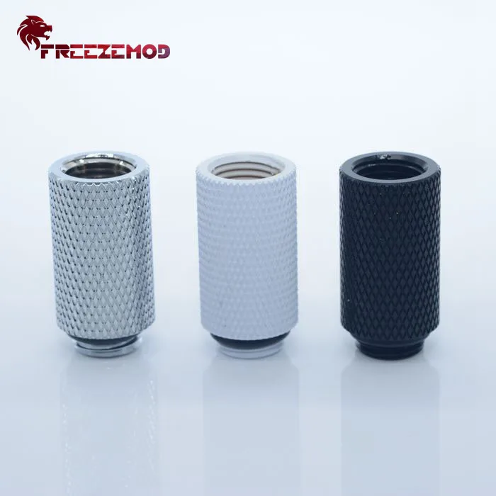 FREEZEMOD male to female thread extender G1/4'' (extended 30mm) computer pc water cooler fitting.HYCLZ M30|water cooling|water cooling