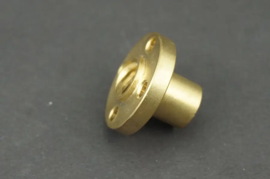 2 шт. универсальный сверхмощный латунный фланцевый зубчатый шкив диаметр 8 мм для