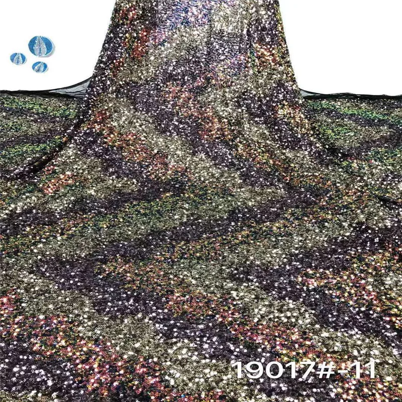 

Cassiel Fashion Nigerian Lace Fabrics Embroidery Sequins Lace Fabric African French Tulle Lace Fabric for Wedding