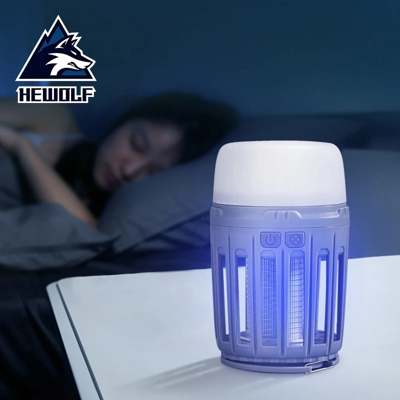 Уличная портативная лампа от комаров для кемпинга в виде насекомых