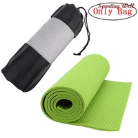 new convenience blackyoga backpack yoga mat waterproof backpack yoga bag nylon pilates carrier mesh adjustable strap sport tool