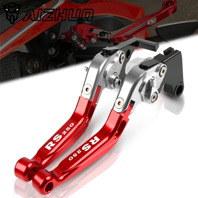 

Мотоцикл с ЧПУ Алюминий сцепления тормозные рычаги для APRILIA RS250 1998-2003 2002 2001 2000 2001 выдвижная регулируемая аксессуары