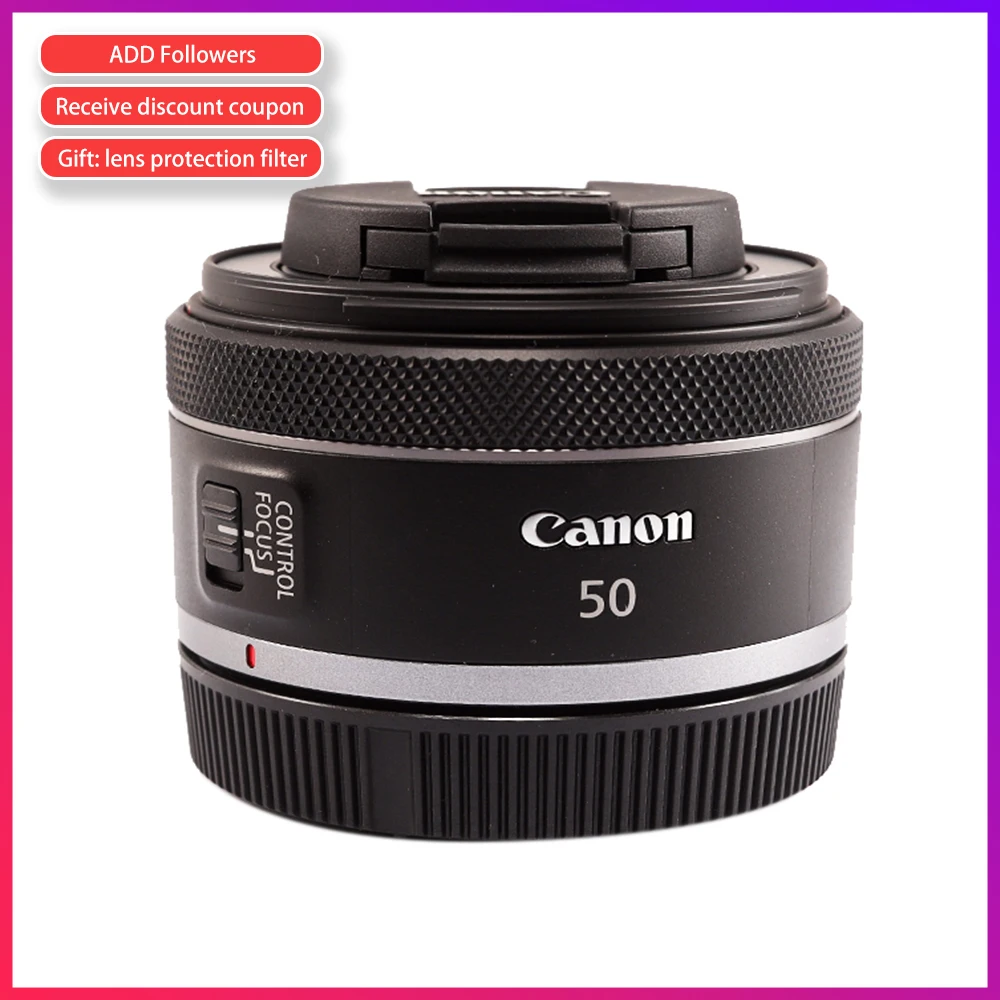 Новый продукт Canon RF 50 мм f/1 8 STM объектив 1 маленький попитательный Портрет с