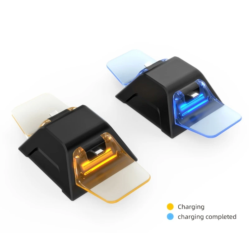 

Charging Station with Atmosphere LED Safety Chip Protection Fast Charging/Standing Dock for Two Playstation 5/PS5