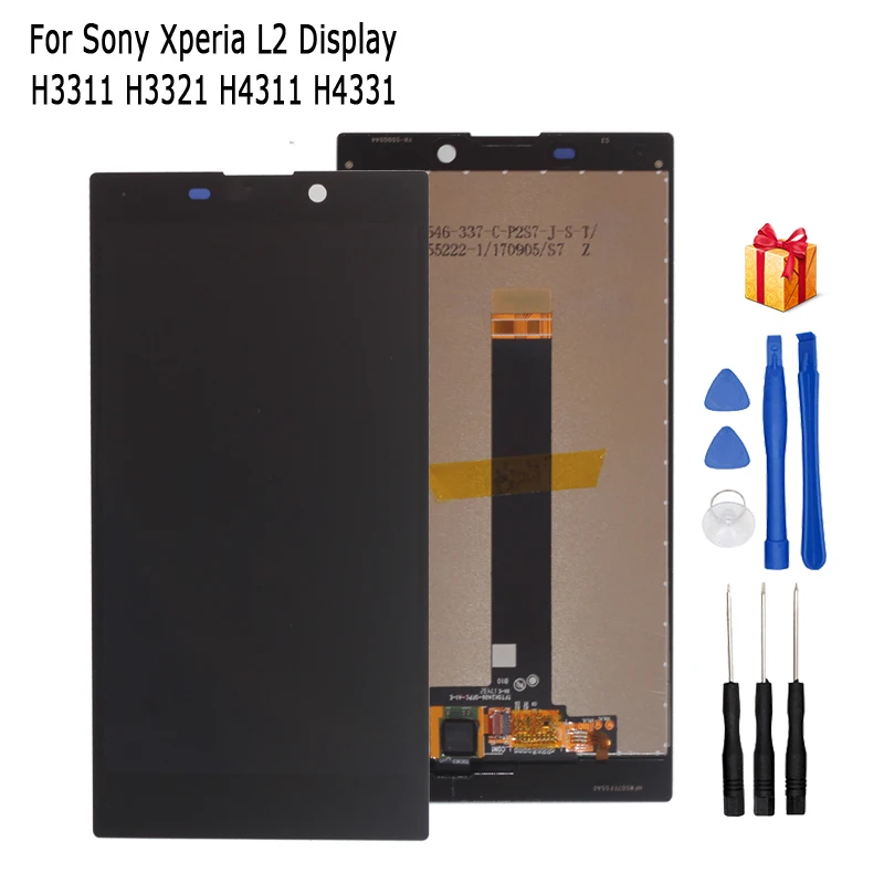 Оригинальный ЖК дисплей для Sony Xperia L2 сенсорный экран H3311 H3321 H4311 H4331 5 дюйма