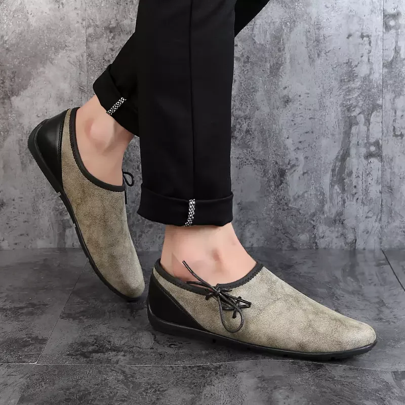 Повседневная обувь Мужская дышащая модная мужская зимняя в стиле ретро легкая
