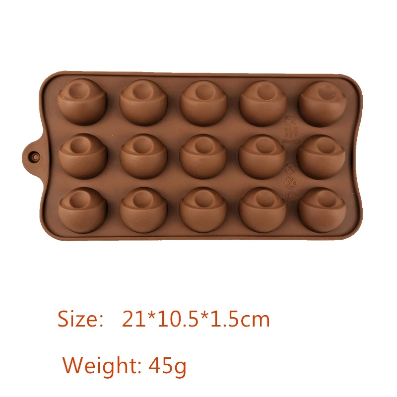 Силиконовая форма для шоколада Форма 3D выпечки пирожных с шоколадной начинкой