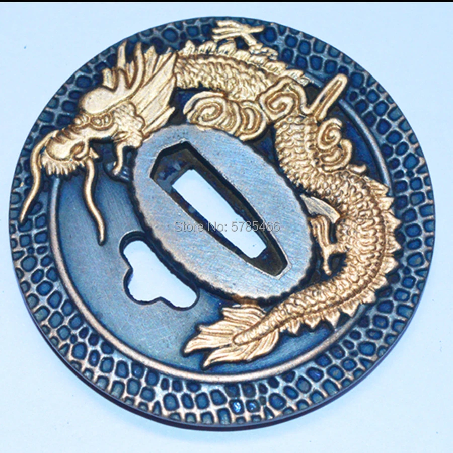 Сплав Цуба В Форме Дракона Guard для японской Tsuba самурайский меч катана Wakizashi | Дом и