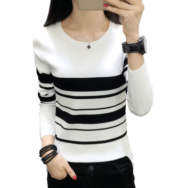 2019 новый осенне-зимний женский модный Повседневный теплый приятный свитер |