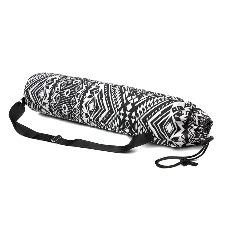 

Yoga Mat Bag Zipper Printed Drawstring carrying Bags fitness accessories