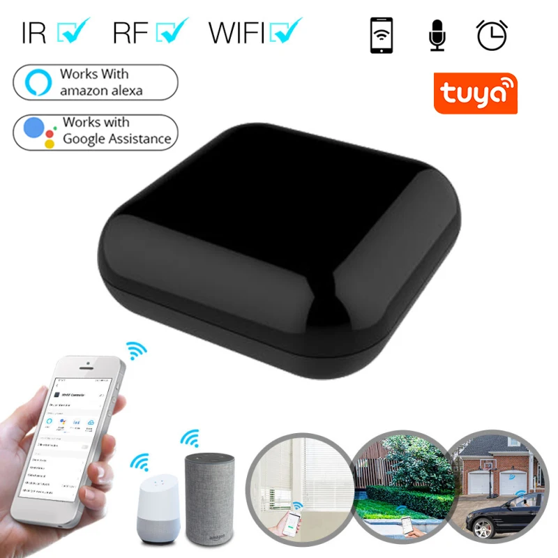 

ИК-пульт дистанционного управления Smart Wifi универсальная инфракрасная трубка для умного дома управление для телевизора DVD Audi AC Работает с Amz ...