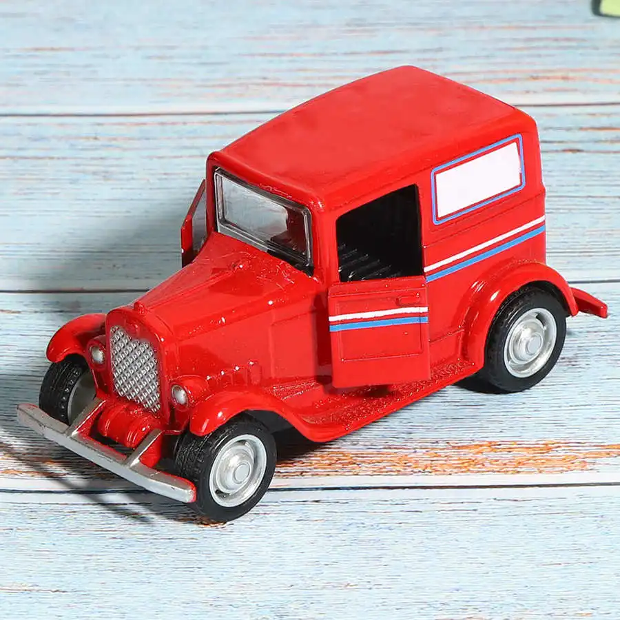 Игрушечный автомобиль из сплава винтажная модель автомобиля детская игрушка для