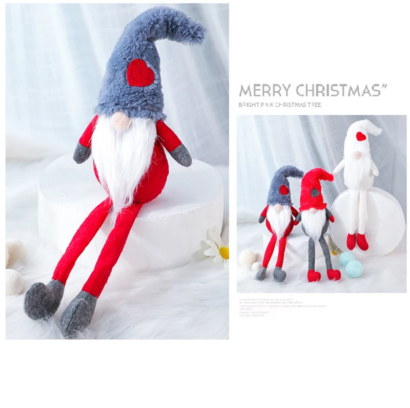 1 шт. Рождественская Кукла Рудольф плюшевая подставка маленькая кукла