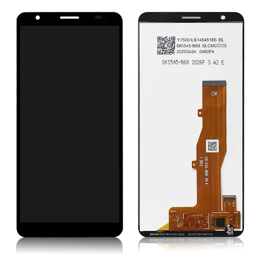 5 45 original lcd for zte blade a3 2020 lcd display touch screen digitizer assembly for zte a3 2020 mobile phone repair parts free global shipping