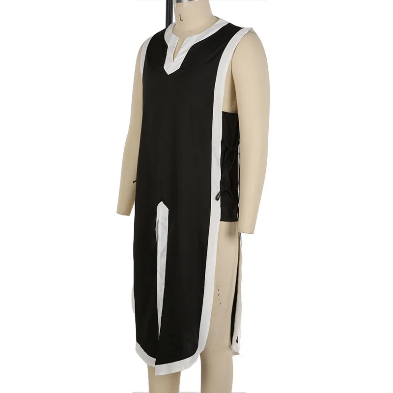 Средневековая мужская Пиратская одежда викингов Норман жилет воина рыцарь