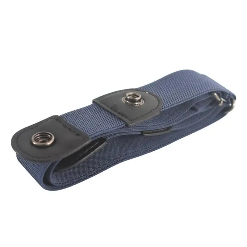 1 шт. ремень без пряжки эластичный Невидимый поясной для джинсов платьев