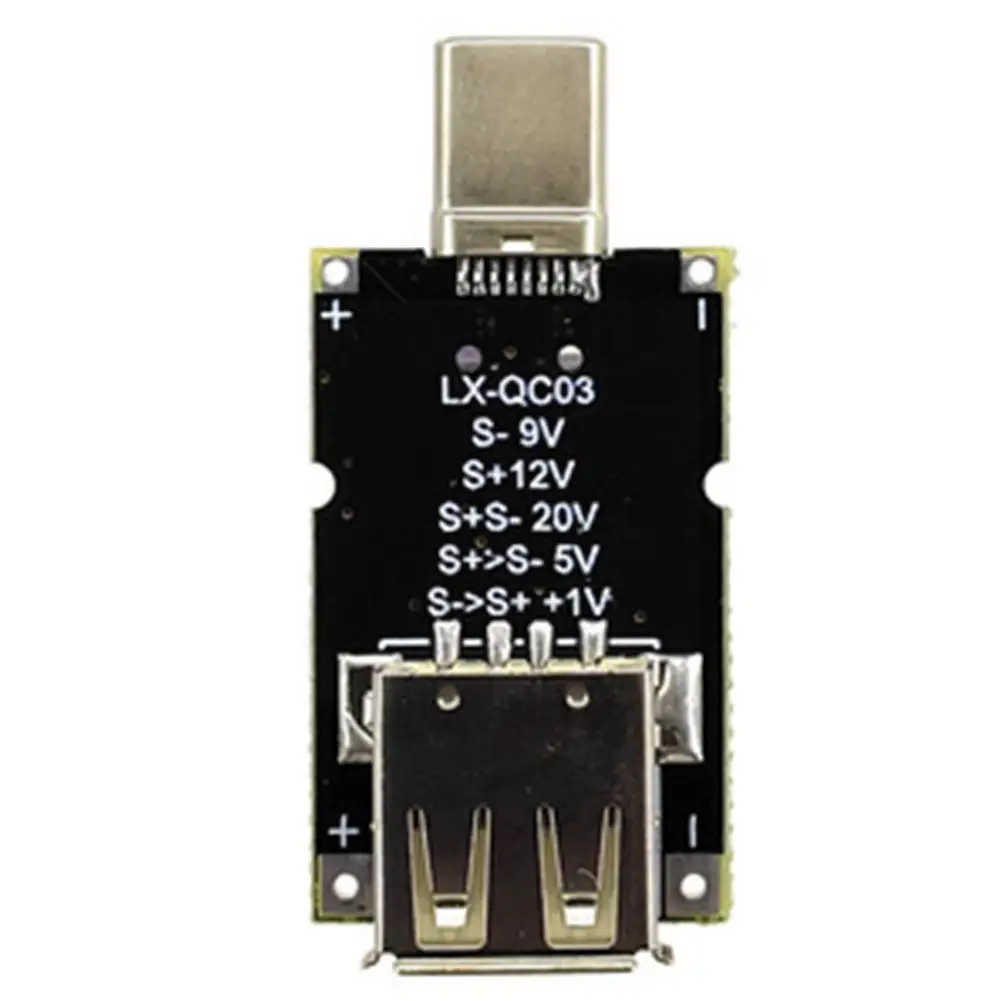 5 А 100 Вт USB Type-C QC 2 0/3 0 приманка ТРИГГЕРНАЯ плата в триггер 20 9 модуль подключения 15