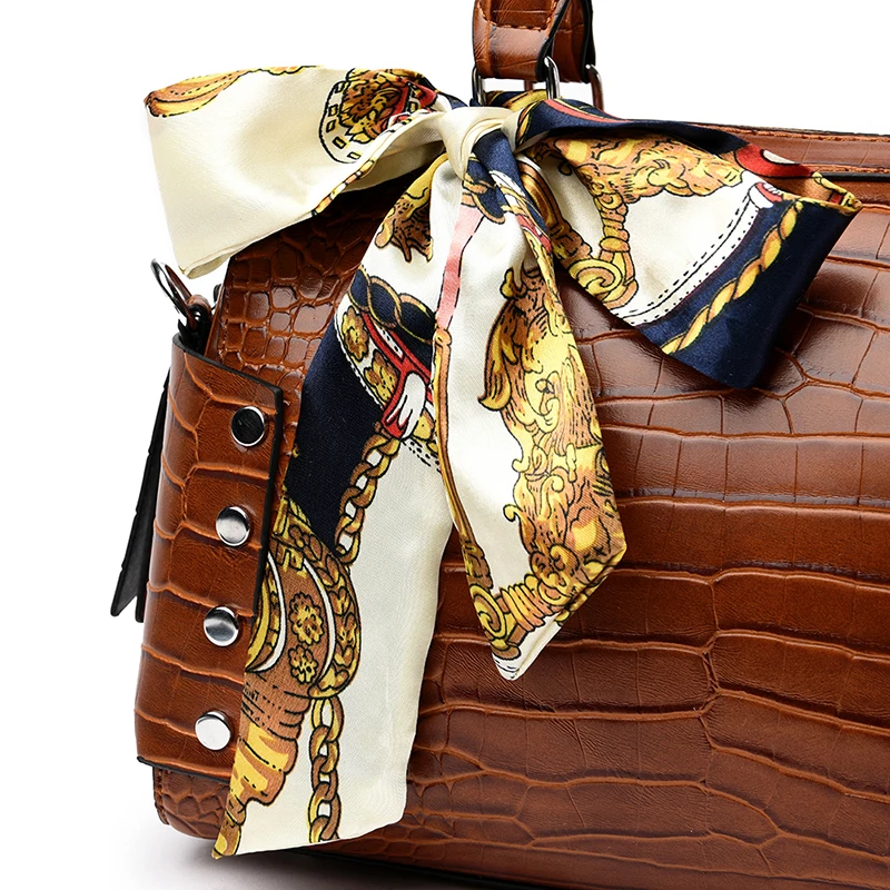 ZMQN Bolsa Feminina 2020 женская сумка из крокодиловой кожи Бостонская на плечо для женщин