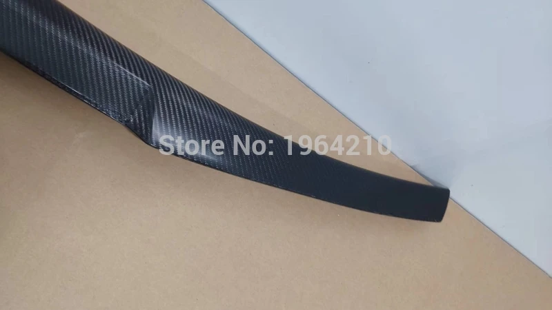 Автомобиль Стайлинг углеродного волокна задняя Крока крыши спойлер багажник