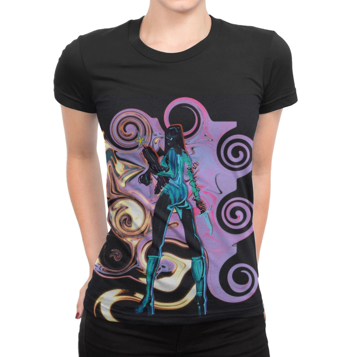 

Women's T-shirt Kawaii 3D Printing Beautiful Girl Y2k T Shirt 2021 Summer Girls Tshirt Ladies Tops Short Sleeve Tee Shirt