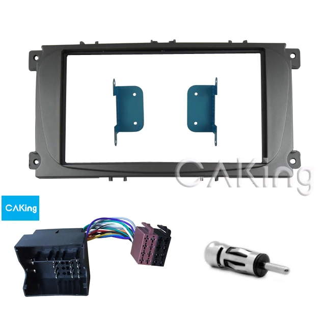 Fascia Radio Panel for FORD Focus II Mondeo S-Max C-Max 2007-2011 Galaxy 2006-2011 Kuga 2008-2012 Dash Fitting Kit Facia | Автомобили и
