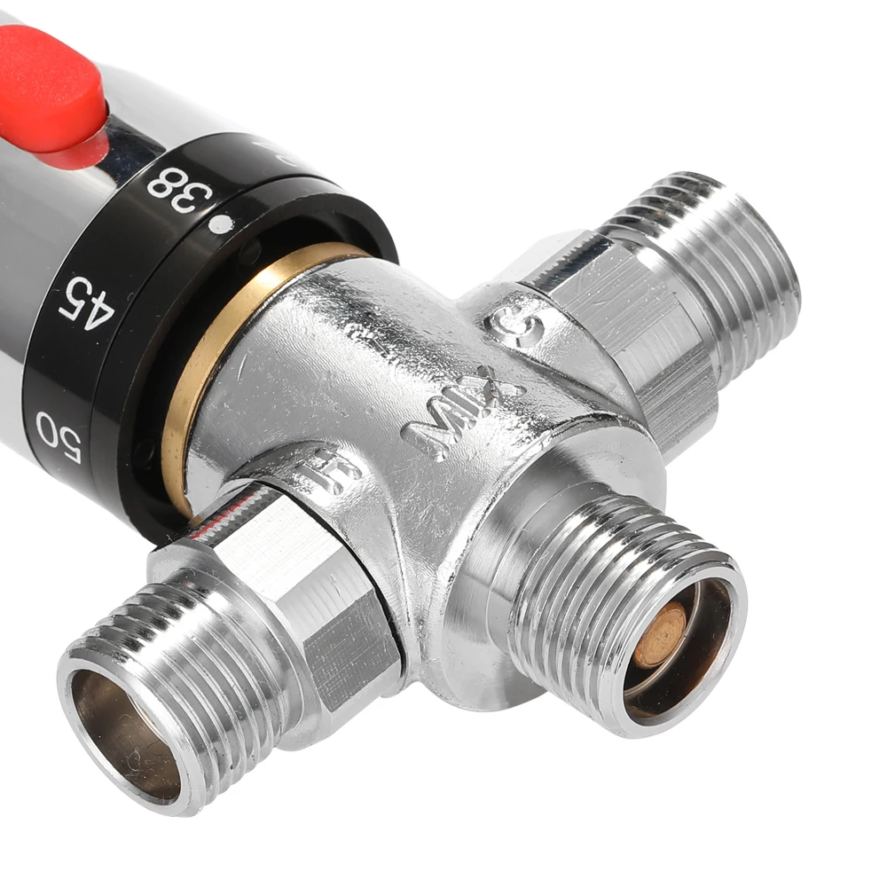 Термостатический клапан для ванной комнаты регулируемый смеситель воды