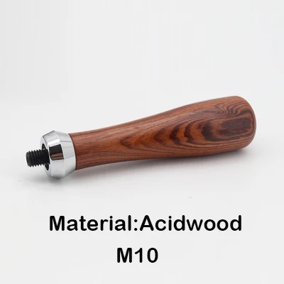 Эспрессо кофе Portafilter ручка M10/M12 кафе машина твердая деревянная ручка Кофеварка Инструменты Аксессуары для бариста - Цвет: A
