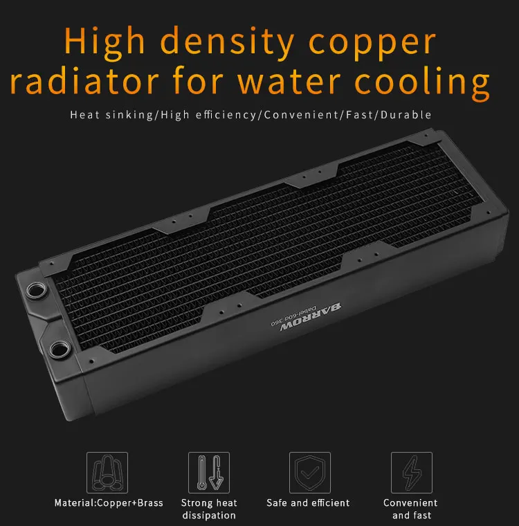 Барроу компьютерный радиатор поддержка 120 мм вентилятор инструмент водяного