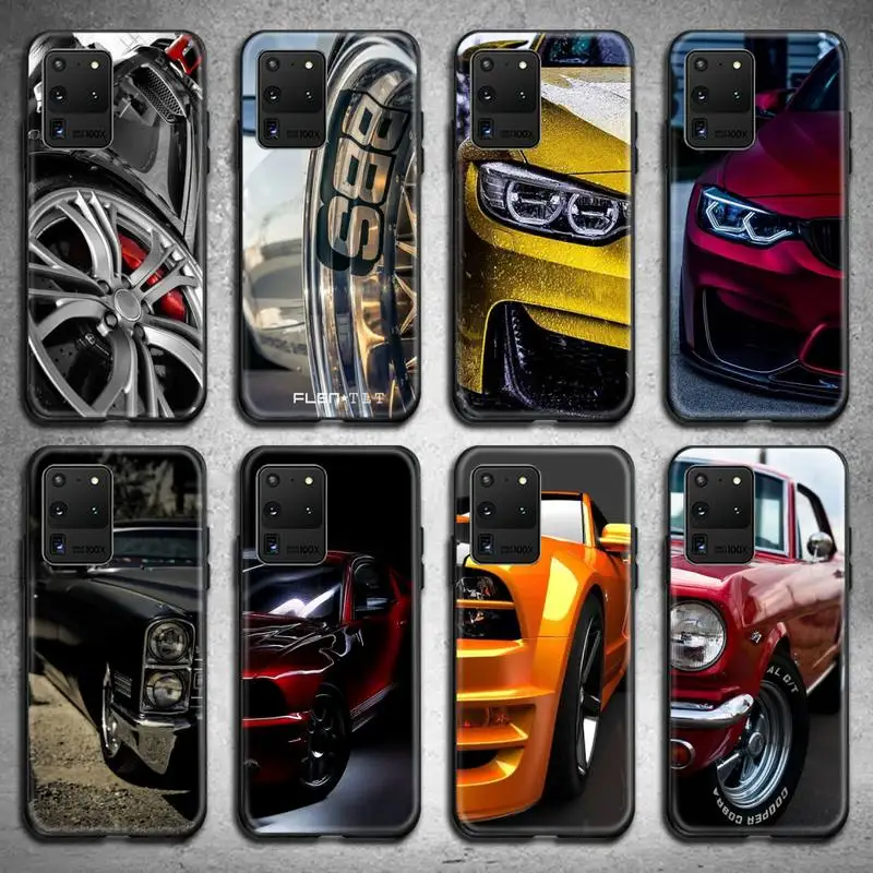 

Sports Cool Car Man Phone Case For Samsung Galaxy S21 Plus Ultra S20 FE M11 S8 S9 plus S10 5G lite 2020