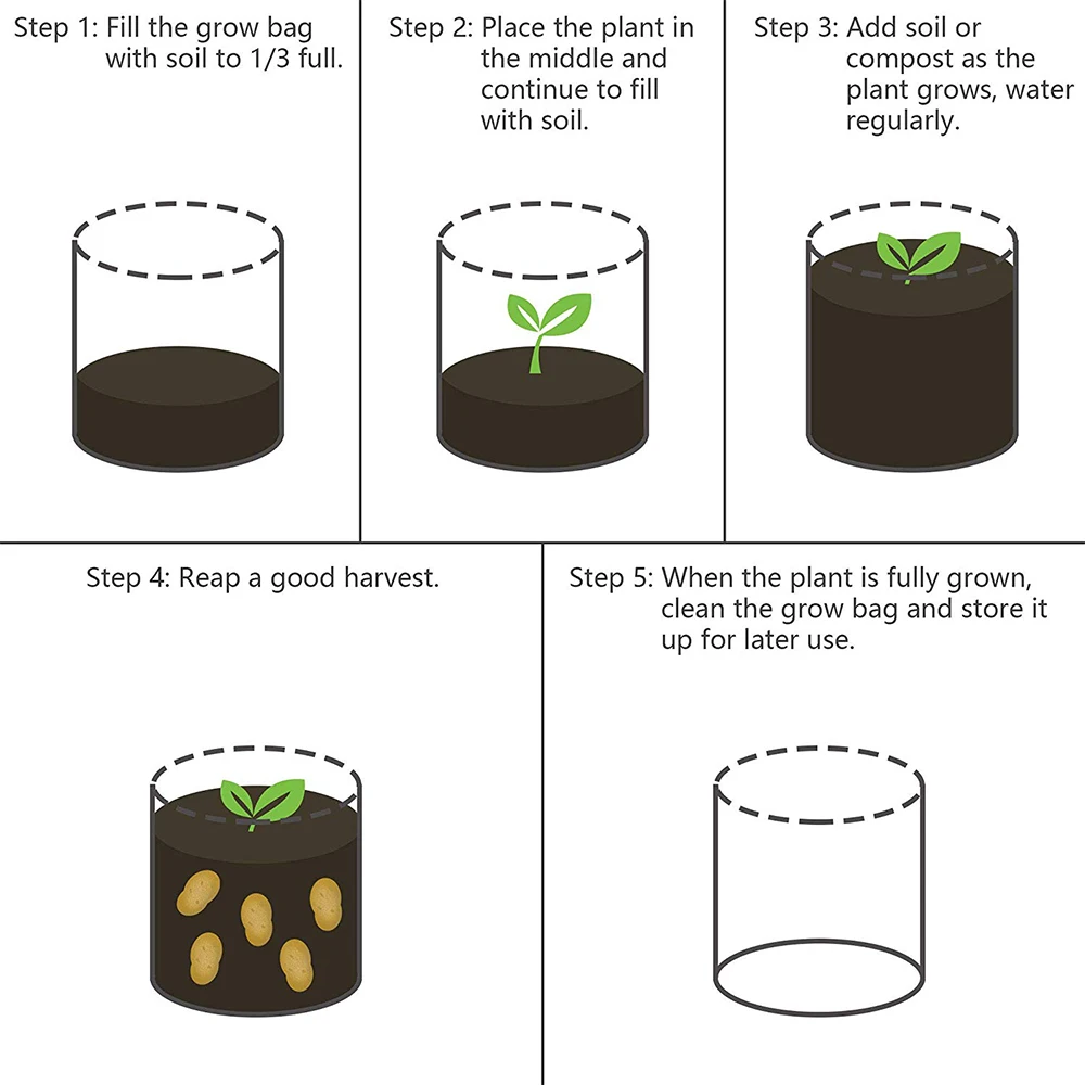 Мешок для выращивания растений выращивание картофеля мешки посадочные