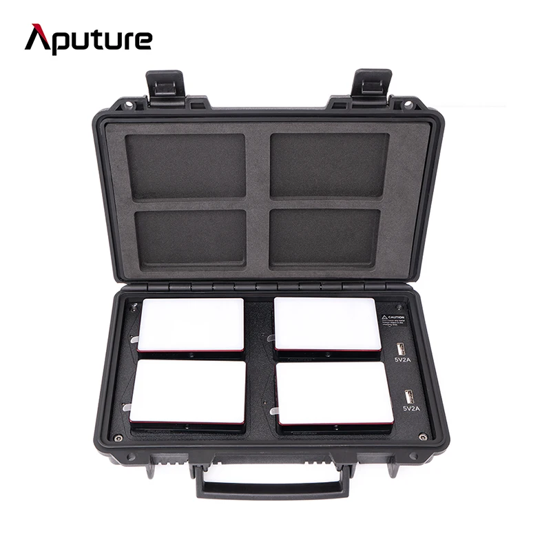 Aputure MC 4 светильник дорожный набор фотостудия Mini заполнить 3200K 6500K Си Цвет