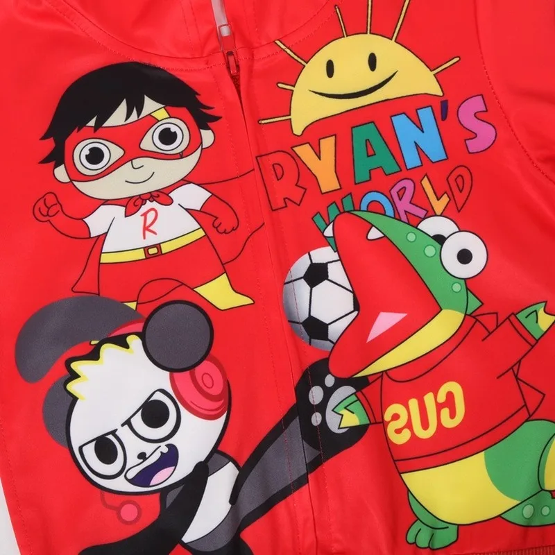 Детские куртки Ryan Toys Review верхняя одежда для маленьких мальчиков и девочек с изображением мира ryans Рождественская одежда пальто для маленьких девочек одежда на youtube