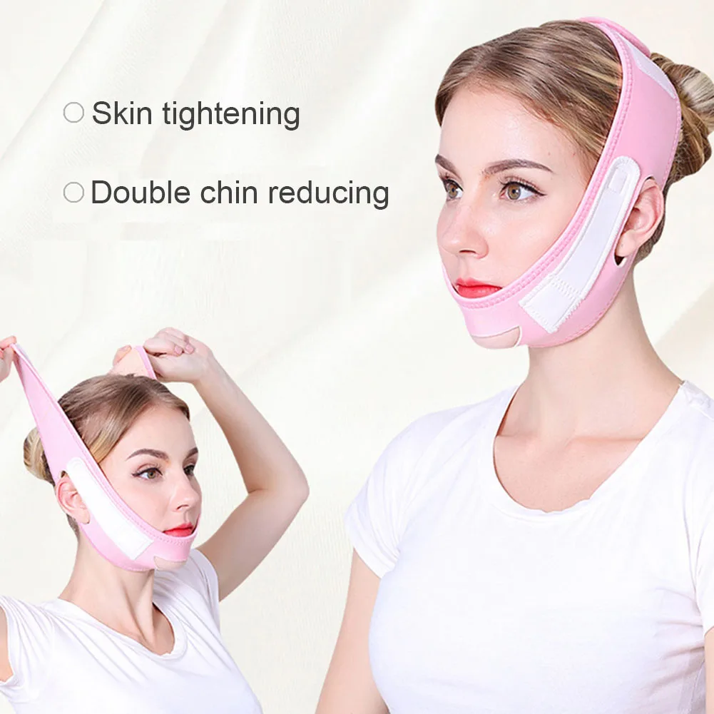 

Face Slimming Strap Washable Double Chin Reducer V-Shape Face Lifter Skin Tightening V-Shape Face Lifter Skin Tightening Tool