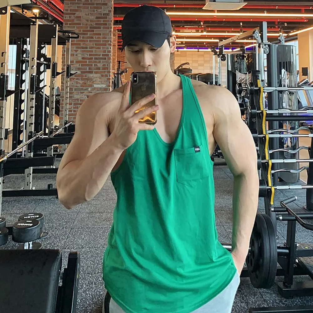 Новинка Майки для тренажерного зала мужские майки фитнеса бодибилдинга