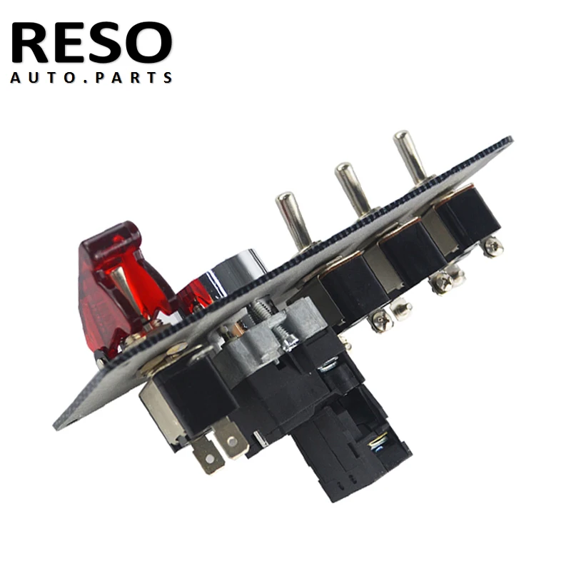 Углеродное волокно гоночный автомобиль 12 В Светодиодная лампа старт двигателя