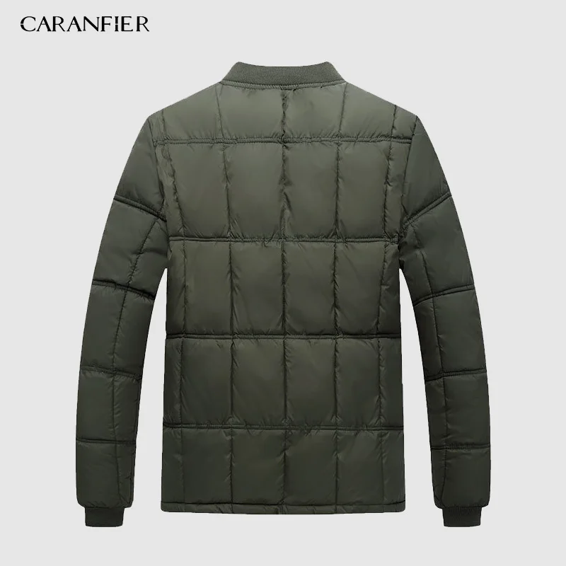 CARANFIER 3 шт. парки куртка с хлопковой подкладкой пальто зимние мужские
