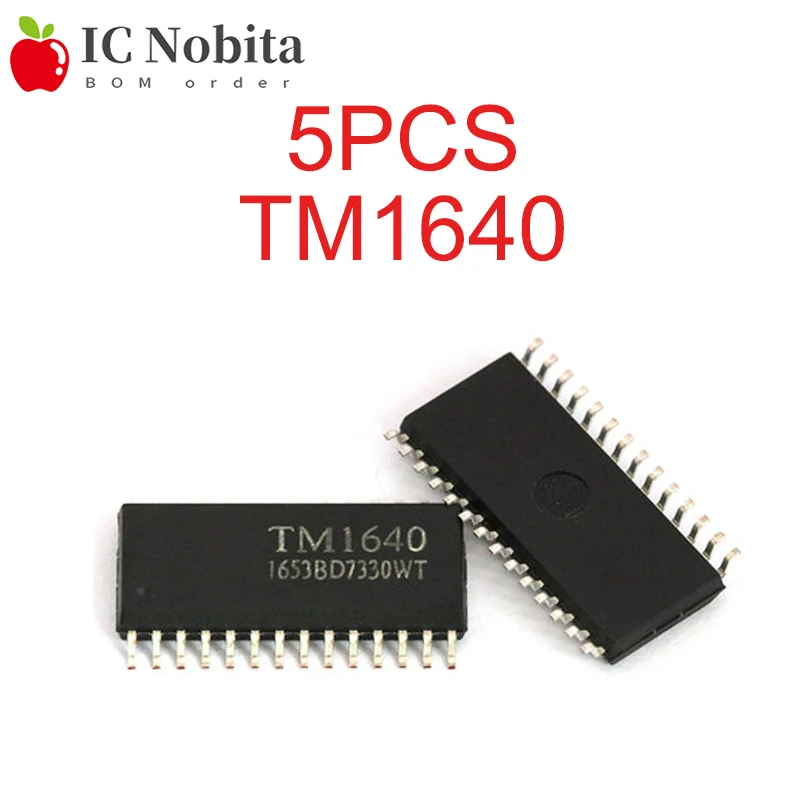 5 шт. TM1640 SOP28 SMD светодиодный чип IC новый