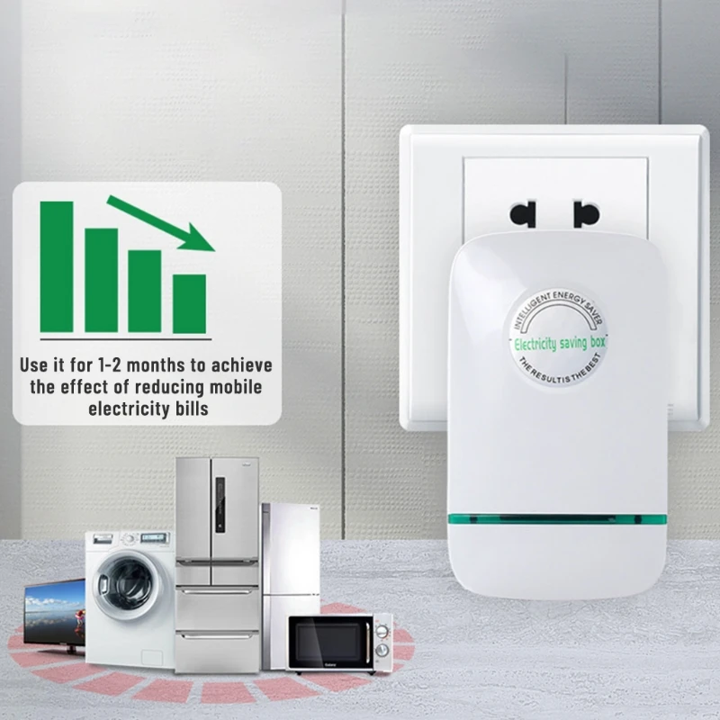 Штепсельная Вилка стандарта США энергосберегающая коробка энергосберегающее