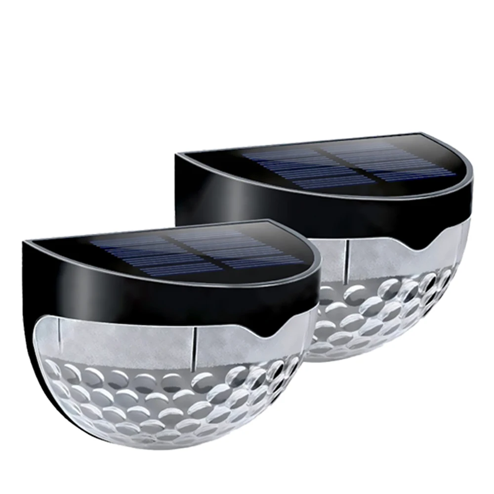 Декоративные светодиодные фонари на солнечной батарее для забора садовые