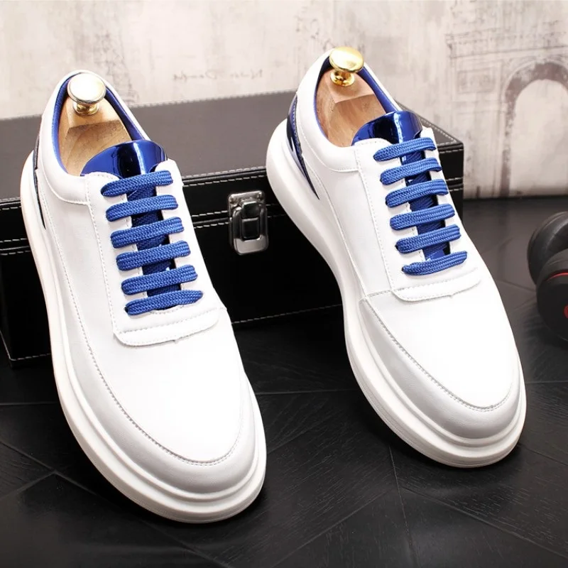 Men's casual shoes beans men's fashion loafers board shoe thermal insulation small white w22 | Обувь