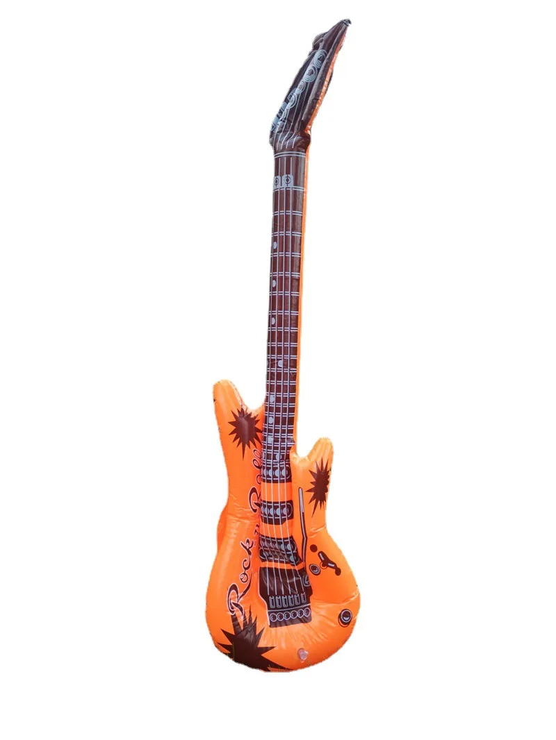 95 см надувная гитара ПВХ реквизит для сцены детский симулятор надувной