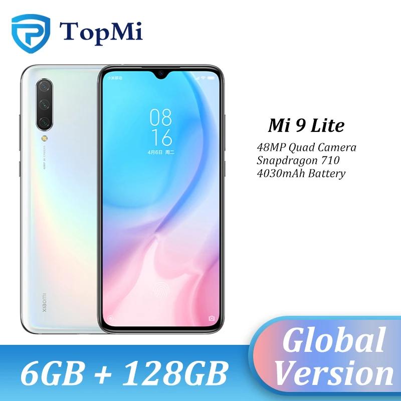 В наличии! Xiaomi Mi 9 Lite смартфон 6 ГБ ОЗУ 128 Гб ПЗУ Snapdragon 710 48MP камера 32MP фронтальная 39