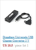 Портативный универсальный USB зарядное устройство конвертер 5 в 3 А Быстрая зарядка Дрон батарея зарядное устройство для DJI Spark Квадрокоптер аксессуары