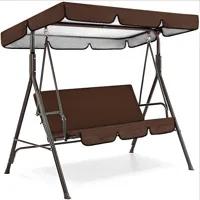 

Outdoor Courtyard Swing Chair Cover Easy To Clean Windproof Suspension Replacement Swing Seat Cover Top Cover Sunshade Canopy