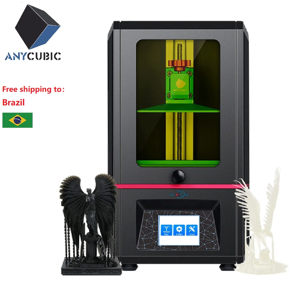 3D принтер Anycubic Photon SLA высокоточный из смолы с ЖК экраном офлайн светильник