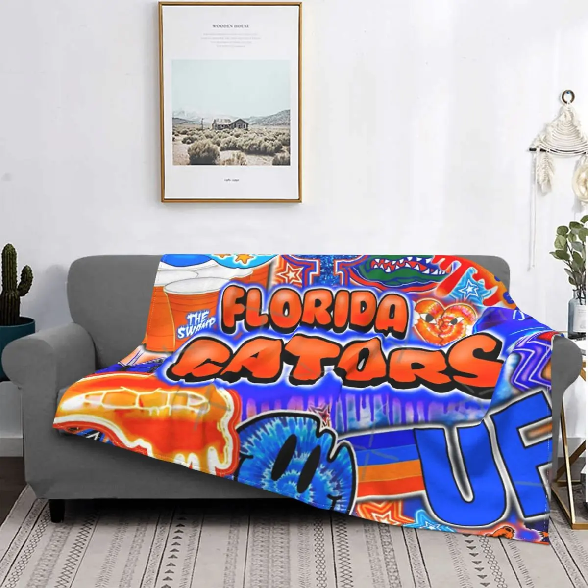 

U F-colcha a cuadros para cama, manta Kawaii para Baby, 2 0