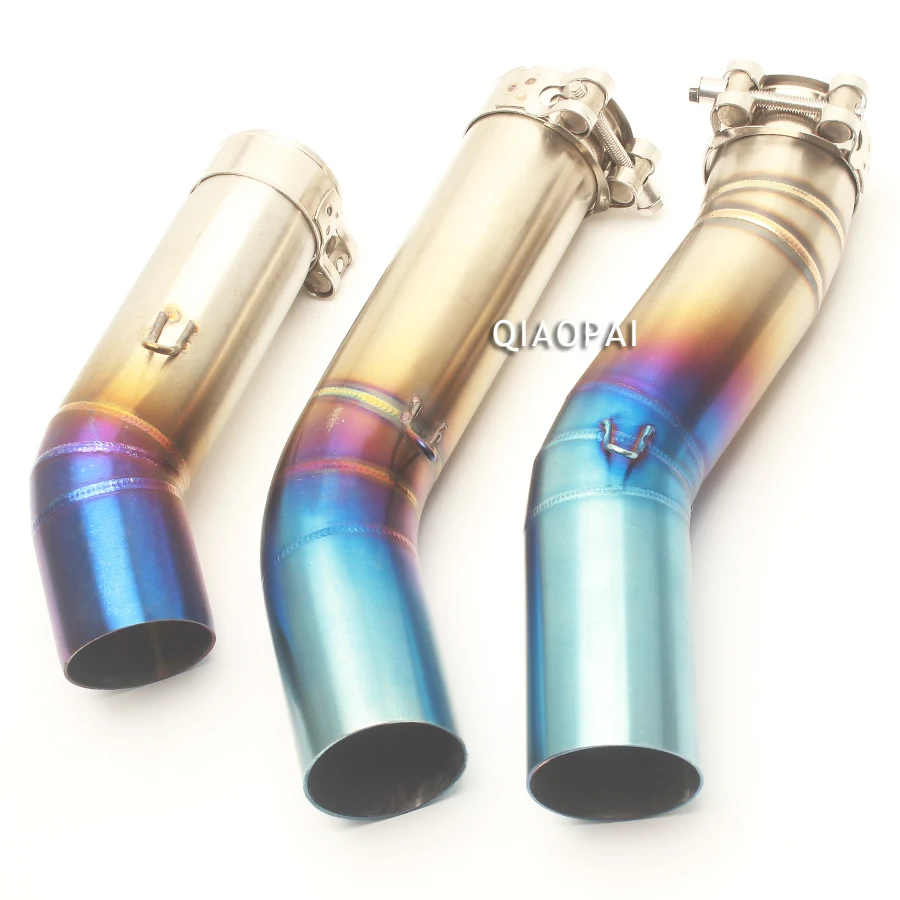 Выхлопная труба для мотоцикла переходник из нержавеющей стали выхлопной трубы