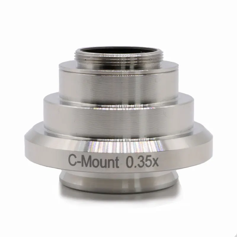 0.35X 0.55X 0.7X 1X Стандартный релейный объектив микроскопа камеры c-крепление переходник для Leica тринокулярный микроскоп - Цвет: 1PC 0.35X Adapter