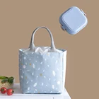 Портативный чехол для пикника, Термальный Ланч-бокс, сумка для хранения еды, изолированная сумка для холодного путешествия, необходимый контейнер для еды, сумка-тоут