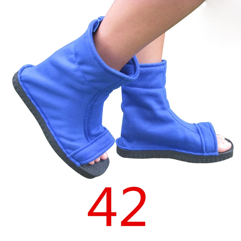 style2-42 2 стиля Аниме Наруто Косплей Реквизит обуви Учиха Саске Утиха Итати туфли ниндзя сапоги - Цвет: style2-42